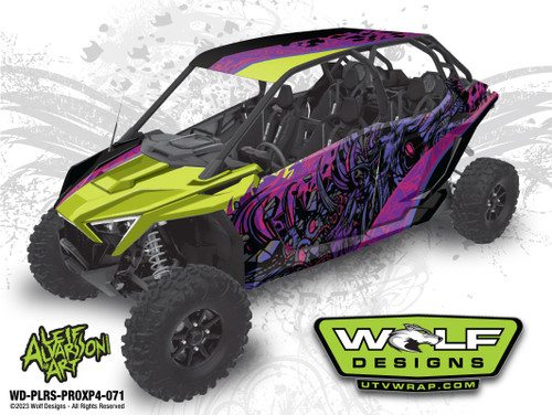 Polaris Pro XP4 - Wolf Designs UTV wrap kit Polaris Pro XP4 - Wolf Designs UTV wrap kit