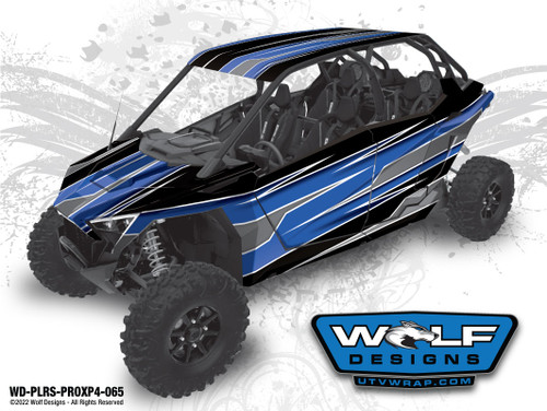 Polaris Pro XP4 - Wolf Designs UTV wrap kit