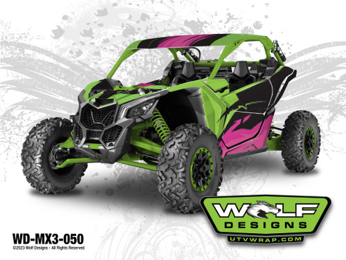 Can-am Maverick X3 - UTV Graphics Wrap Kit