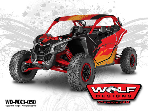 Can-am Maverick X3 - UTV Graphics Wrap Kit