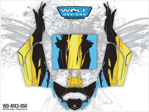 Can-am Maverick X3 - UTV Graphics Wrap Kit