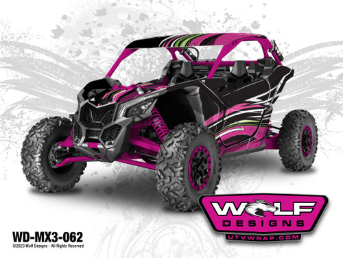 Can-am Maverick X3 - UTV Graphics Wrap Kit