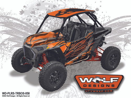 Wolf Designs Polaris RZR Turbo S UTV Wrap Kit