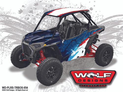 WD-PLRS-TRBOS-054 - Polaris RZR Turbo S UTV Wrap Kit Pricing
