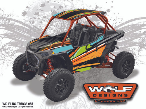 Wolf Designs Polaris RZR Turbo S UTV Wrap Kit