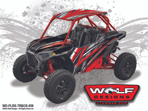 Wolf Designs Polaris RZR Turbo S UTV Wrap Kit