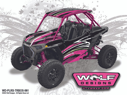 Wolf Designs Polaris RZR Turbo S UTV Wrap Kit