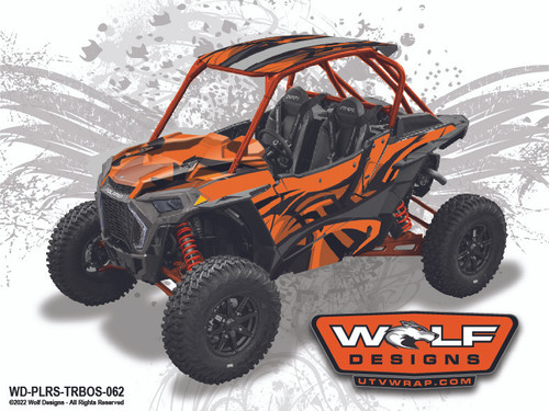 Wolf Designs Polaris RZR Turbo S UTV Wrap Kit