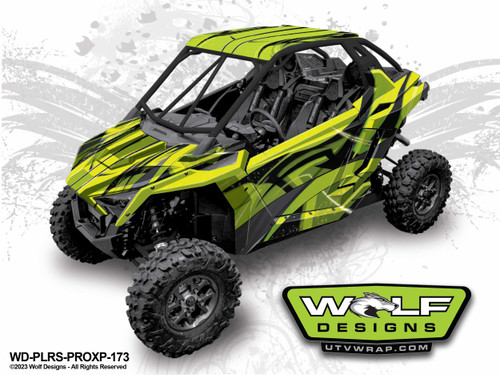 Polaris XP Pro - Wolf Designs UTV Wrap Kit Polaris XP Pro - Wolf Designs UTV Wrap Kit