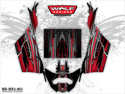 Can-am Maverick X3 - UTV Graphics Wrap Kit