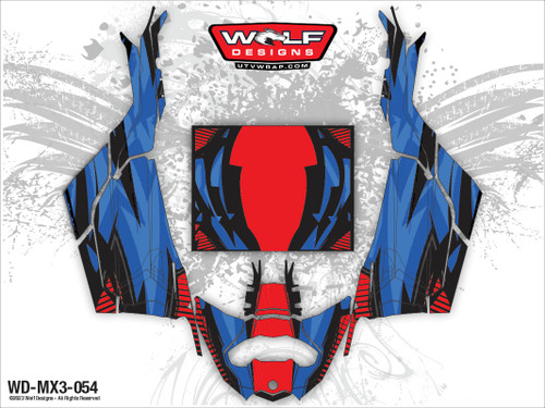 Can-am Maverick X3 - UTV Graphics Wrap Kit