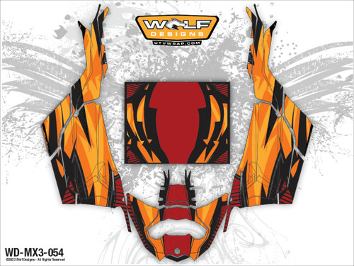 Can-am Maverick X3 - UTV Graphics Wrap Kit
