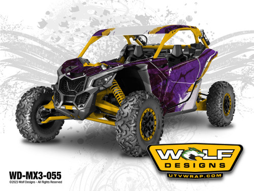 Can-am Maverick X3 - UTV Graphics Wrap Kit