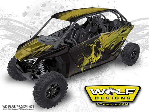 Polaris Pro XP4 - Wolf Designs UTV wrap kit
