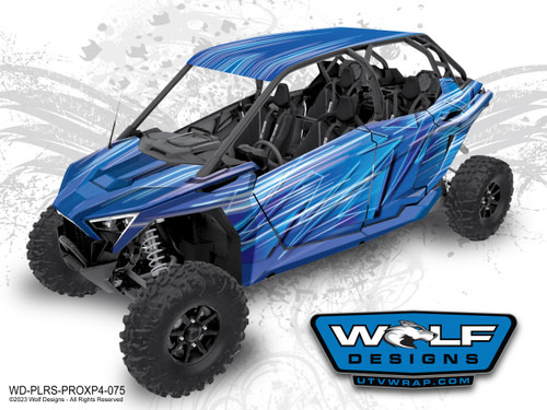 Polaris Pro XP4 - Wolf Designs UTV wrap kit