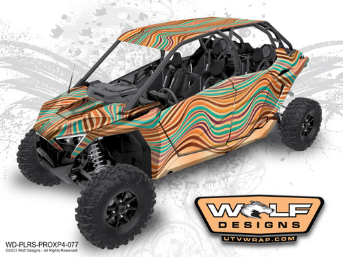 Polaris Pro XP4 - Wolf Designs UTV wrap kit