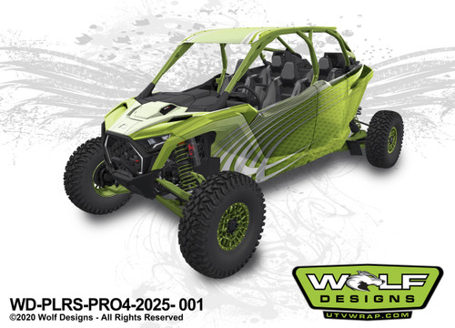Polaris RZR PRO XP4 - UTV Graphics Wrap Kit Polaris RZR PRO XP4 - UTV Graphics Wrap Kit