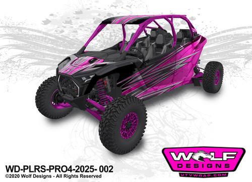 Polaris RZR PRO XP4 - UTV Graphics Wrap Kit