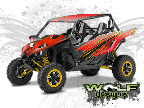 Yamaha YXZ 1000R - UTV Graphics Wrap Kit Yamaha YXZ 1000R - UTV Graphics Wrap Kit