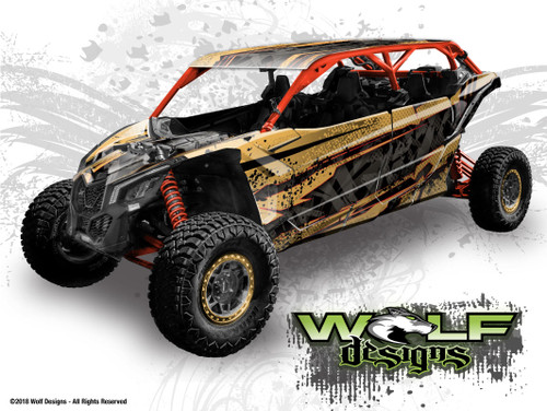 The best Can-Am Maverick X3 Max wrap kit