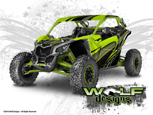 Can-am Maverick X3 - UTV Graphics Wrap Kit