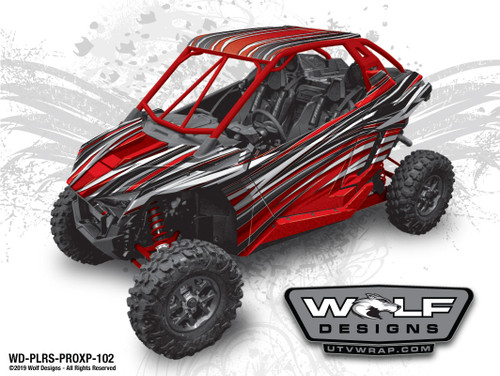 Polaris RZR PRO XP UTV Graphics Wrap Kit