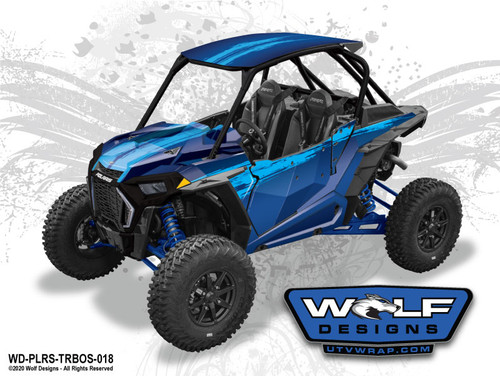 Wolf Designs Polaris RZR Turbo S UTV Wrap Kit