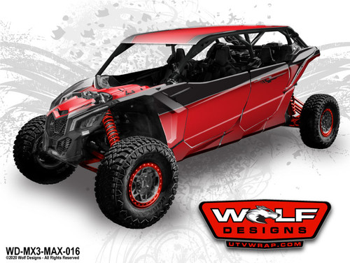 Can-am Maverick X3 Max - UTV Graphics Wrap Kit