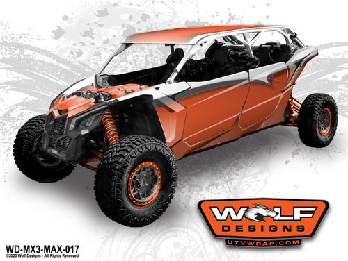 The best UTV Graphics Wrap Kit for Can Am X3 Max The best UTV Graphics Wrap Kit for Can Am X3 Max