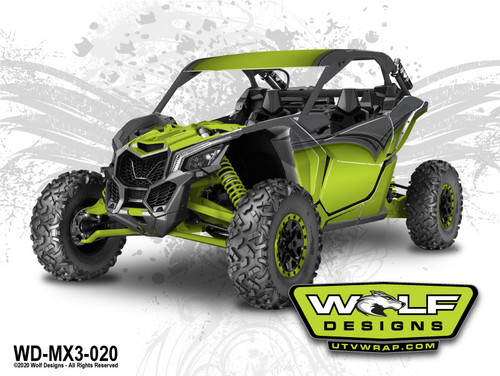 Can-am Maverick X3 - UTV Graphics Wrap Kit