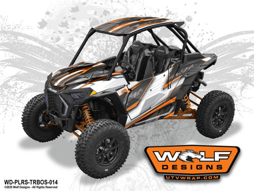 Wolf Designs Polaris RZR Turbo S UTV Wrap Kit Wolf Designs Polaris RZR Turbo S UTV Wrap Kit