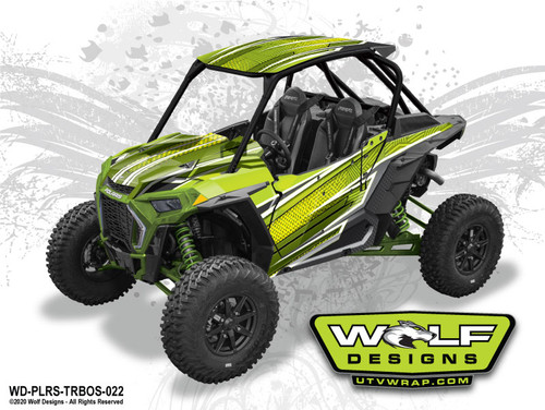 Wolf Designs Polaris RZR Turbo S UTV Wrap Kit