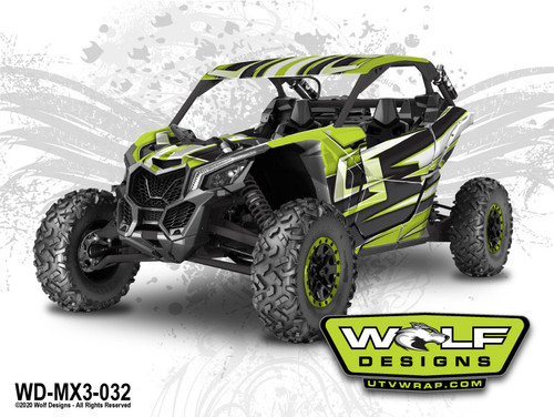 Can-am Maverick X3 - UTV Graphics Wrap Kit