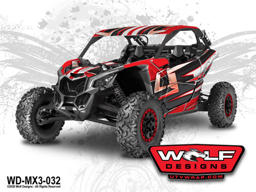 Can-am Maverick X3 - UTV Graphics Wrap Kit