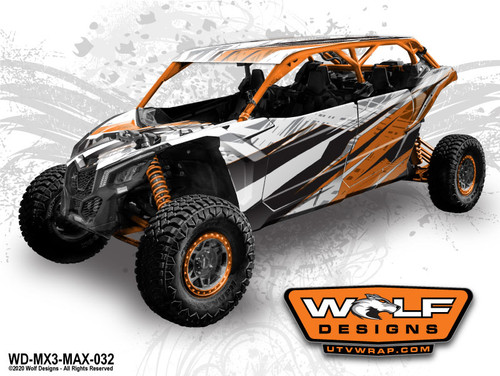 Can-am Maverick X3 Max - UTV Graphics Wrap Kit
