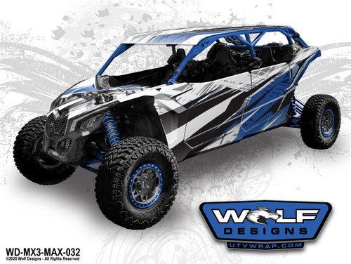 Can-am Maverick X3 Max - UTV Graphics Wrap Kit