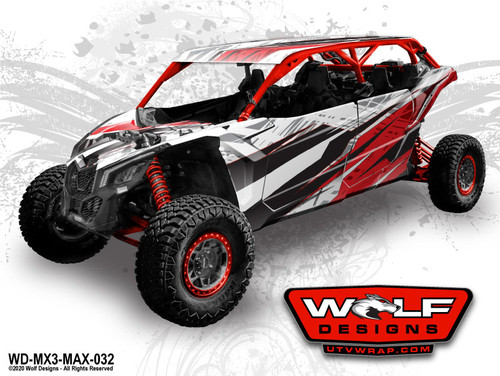 Can-am Maverick X3 Max - UTV Graphics Wrap Kit