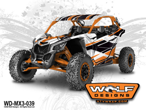 Can-am Maverick X3 - UTV Graphics Wrap Kit