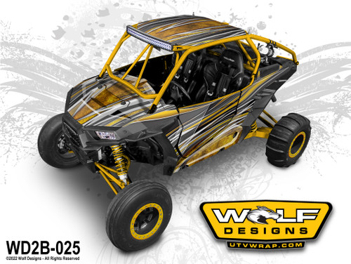 Wolf Designs - Polaris RZR UTV Graphics Kit Wolf Designs - Polaris RZR UTV Graphics Kit