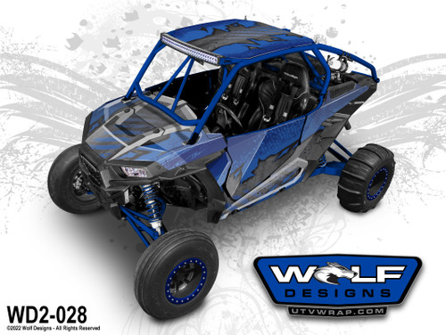 Wolf Designs - Polaris RZR UTV Graphics Kit Wolf Designs - Polaris RZR UTV Graphics Kit