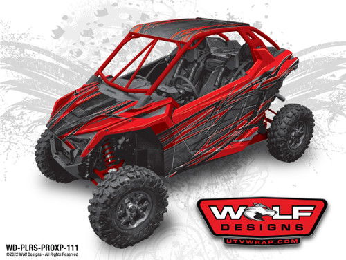 Polaris XP Pro - Wolf Designs UTV Wrap Kit Polaris XP Pro - Wolf Designs UTV Wrap Kit
