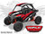 Wolf Designs Polaris RZR Turbo S UTV Wrap Kit
