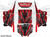 Wolf Designs Polaris RZR Turbo S UTV Wrap Kit Wolf Designs Polaris RZR Turbo S UTV Wrap Kit
