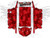 Red Urban Jagged Camo - Polaris RZR XP4 1000 and Turbo Graphics Wrap Kit Red Urban Jagged Camo - Polaris RZR XP4 1000 and Turbo Graphics Wrap Kit