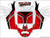 Red CanAm Maverick X3 wrap kit