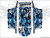 Blue Camo UTV Wrap Kit