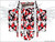 Red Camo UTV Wrap Kit