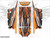 Wolf Designs Polaris RZR Turbos 4 Seat UTV Graphics Wrap Kit