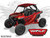 Wolf Designs Polaris RZR Turbo S UTV Wrap Kit Wolf Designs Polaris RZR Turbo S UTV Wrap Kit