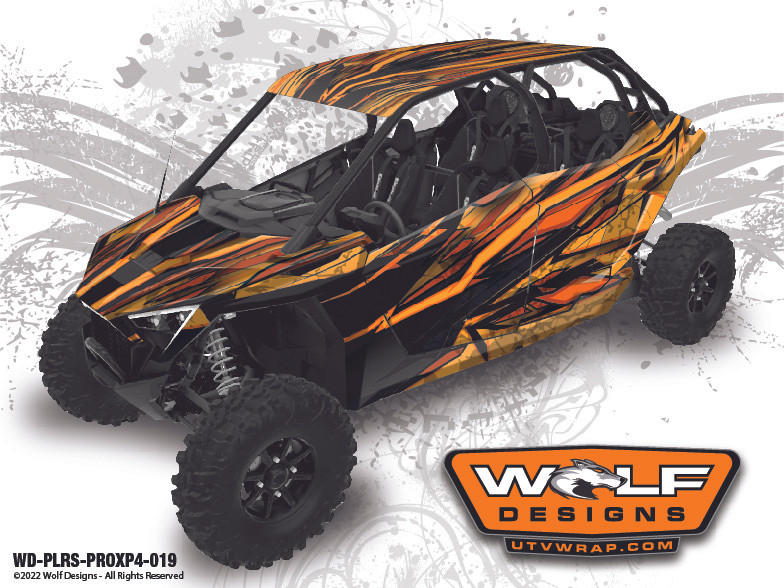 Polaris RZR PRO XP4 - UTV Graphics Wrap Kit